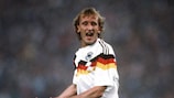 Andreas Brehme during the Italy game