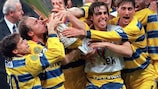 1998/99: Crespo wins prize for Parma