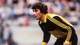Jean-Marie Pfaff con il Belgio prima della finale del 1980