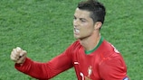 Cristiano Ronaldo marcó los dos goles en el triunfo de Portugal