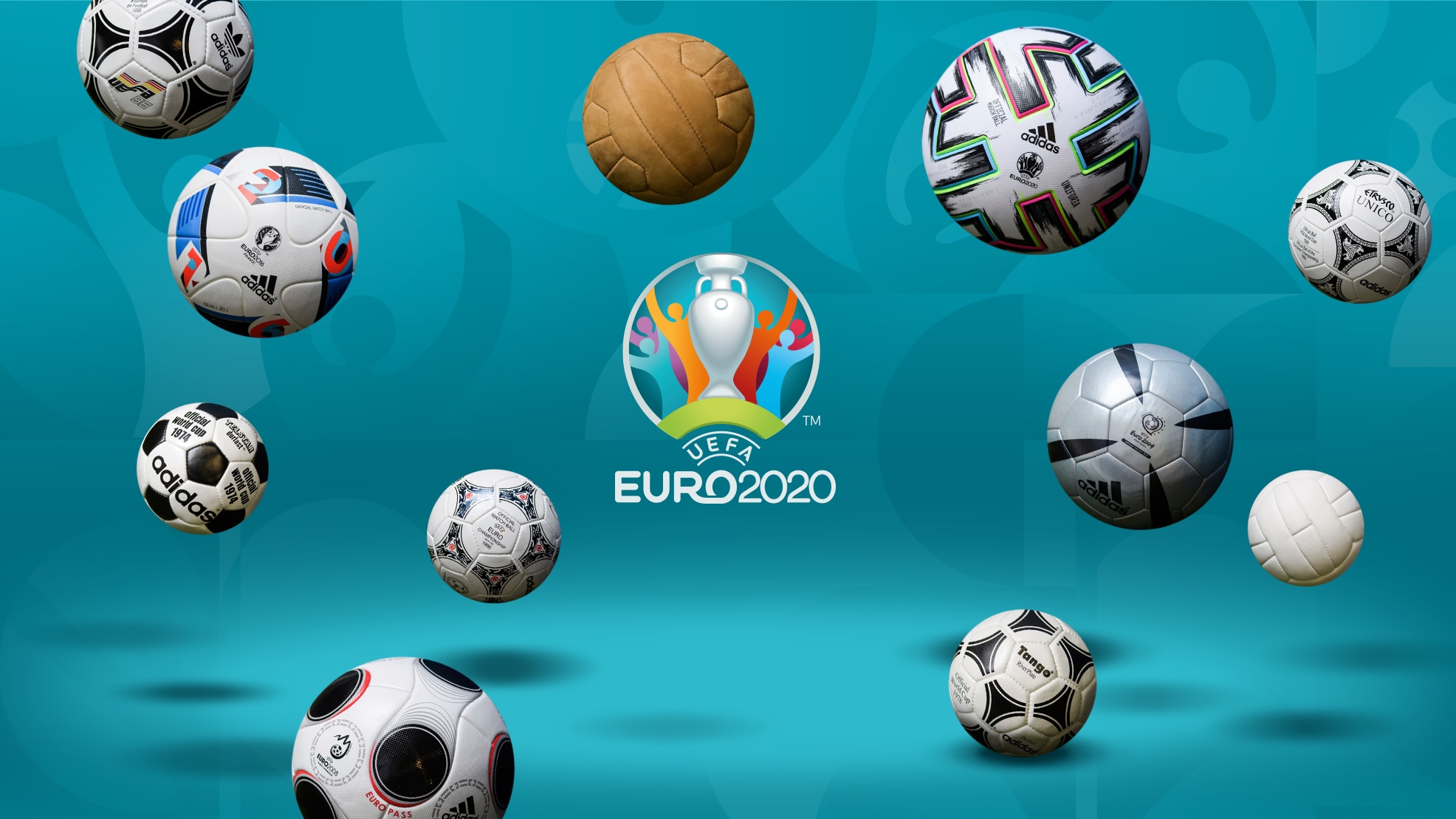UEFA EURO 2020 Lizenz Ball Fußball EM WM Sport Fitness Bälle Training 1521 
