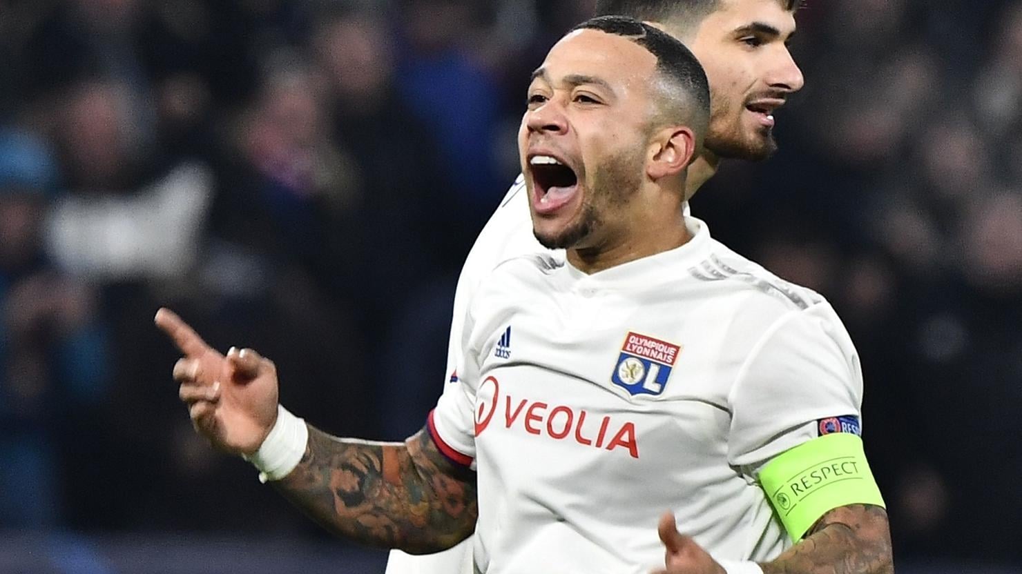 UEFA Champions League on X: Too much drip from Memphis Depay
