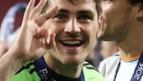 Iker Casillas logró en 2014 su tercera UEFA Champions League