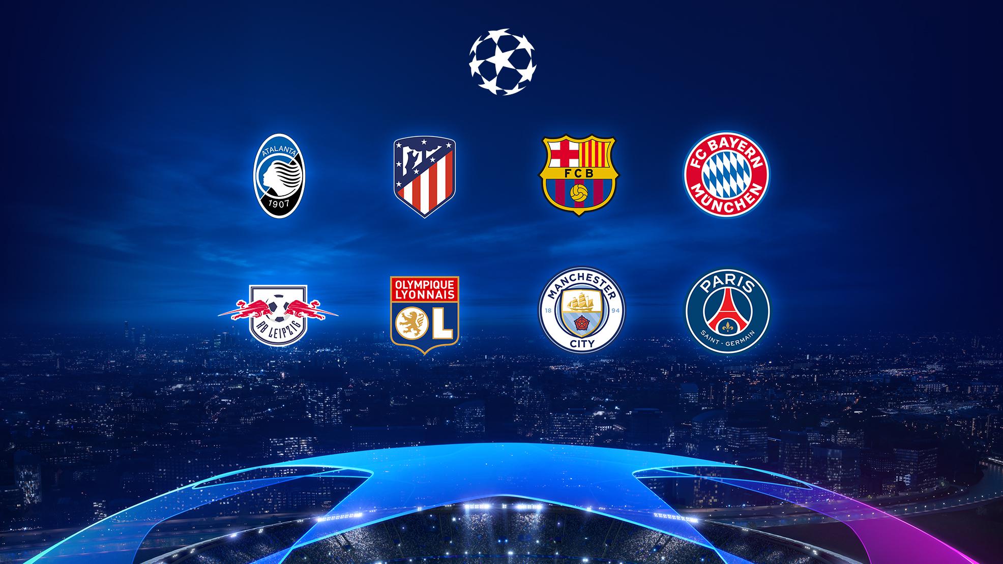 Champions League quarter-finals: meet 
