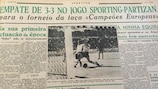 Отчет о первом матче Кубка чемпионов в португальской газете