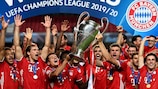 "Бавария" с трофеем Лиги чемпионов