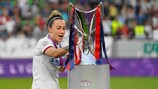 L'Anglaise Lucy Bronze veut brandir le trophée de l'UEFA Women's Champions League pour la troisième fois