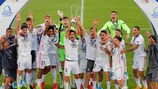 "Реал" празднует победу в Юношеской лиге УЕФА