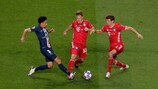 Маркиньос борется за мяч с Йосуа Киммихом и Томасом Мюллером в финале Лиги чемпионов