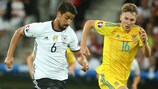 Ucrânia e Alemanha defrontaram-se pela última vez no EURO 2016
