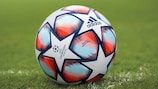 The 2020/21 UEFA Champions League group stage official ball presented by adidas