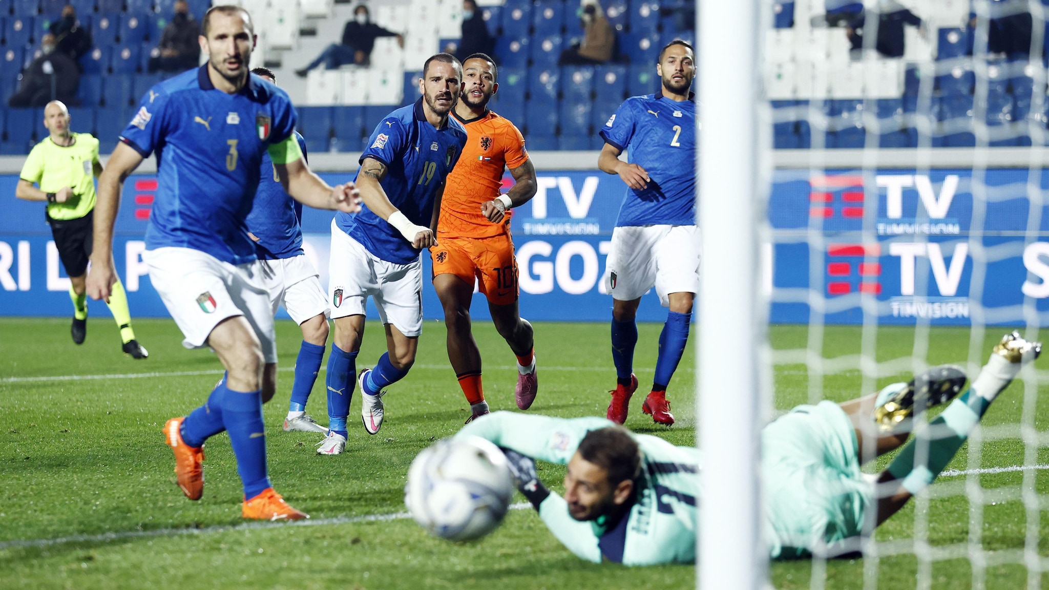 Report: Italy 1-1 Netherlands