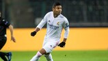 MOENCHENGLADBACH, GERMANY - OCTOBER 27: Casemiro of Real Madrid in action during the Group B - UEFA Champions League match between Borussia Moenchengladbach and Real Madrid at Borussia-Park on October 27, 2020 in Moenchengladbach, Germany. (Photo by Christian Verheyen/Borussia Moenchengladbach via Getty Images)