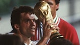 Lothar Matthaus ganó la Copa del Mundo en 1990