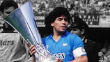 Diego Maradona ayudó al Nápoles a alcanzar la gloria