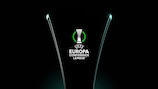 O logotipo na nova UEFA Europa Conference League 