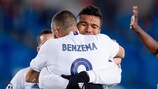 Casemiro et Benzema heureux. Le Real de Zinédine Zidane est en huitièmes