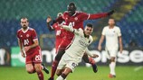  Tommaso Milanese della Roma: il gol del giovane Giallorosso non è bastato a evitare il ko in casa del CSKA Sofia