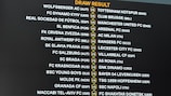 Il tabellone dei sedicesimi di UEFA Europa League 