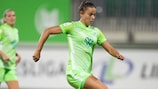 Lena Oberdorf spielte für Wolfsburg in der Women's Champions League 