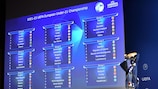O quadro completo do sorteio da fase de qualificação para o EURO Sub-21 de 2023