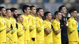 PLOIESTI, Romania's U21s line up in qualifying