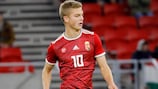 András Schäfer in Einsatz für Ungarns U21
