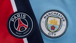 Cornes de verrouillage de Paris et de Manchester City