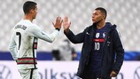Kylian Mbappé y Cristiano Ronaldo se verán las caras en la UEFA EURO 2020