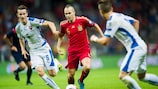  Spain and Slovakia met in UEFA EURO 2016 qualifying