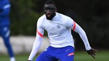  Antonio Rüdiger in training with Chelsea 