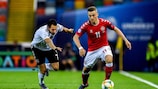 Dänemarks Jacob Bruun Larsen gegen Deutschland bei der Endrunde 2019