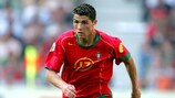 Portugals Cristiano Ronaldo 2004 gegen Griechenland