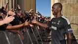 Seedorf meets fans at the UEFA Foundation Solidarity Match