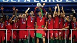 Cristiano Ronaldo ajudou Portugal a vencer o EURO 2016 