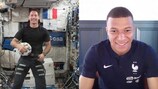 Kylian Mbappé meets ESA astronaut