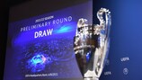 Il sorteggio del turno preliminare di UEFA Champions League si svolge l'8 giugno