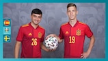  Pedri y Dani Olmo, jugadores españoles