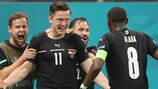  Michael Gregoritsch brachte Österreich am 1. Spieltag auf die Siegerstraße 