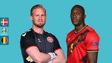 Bélgica se mida a Dinamarca en la segunda jornada