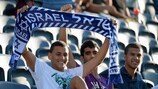 Tifosi prima della finale del Campionato Europeo Under 21 UEFA del 2013 in Israele