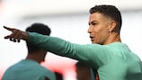 Cristiano Ronaldo and Portugal hope to qualify from Group F