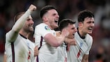 Watch England celebrate Wembley win
