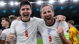 England ended their 55-year wait to play in a major final when they beat Denmark in the last four