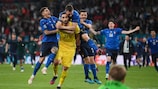 Gianluigi Donnarumma was Italy's shoot-out hero in the final