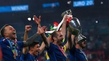 Italy feiert seinen Triumph