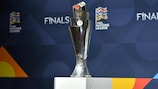 The UEFA Nations League Trophy 