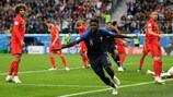 Samuel Umtiti markierte im Halbfinale der WM 2018 den Siegtreffer für Frankreich