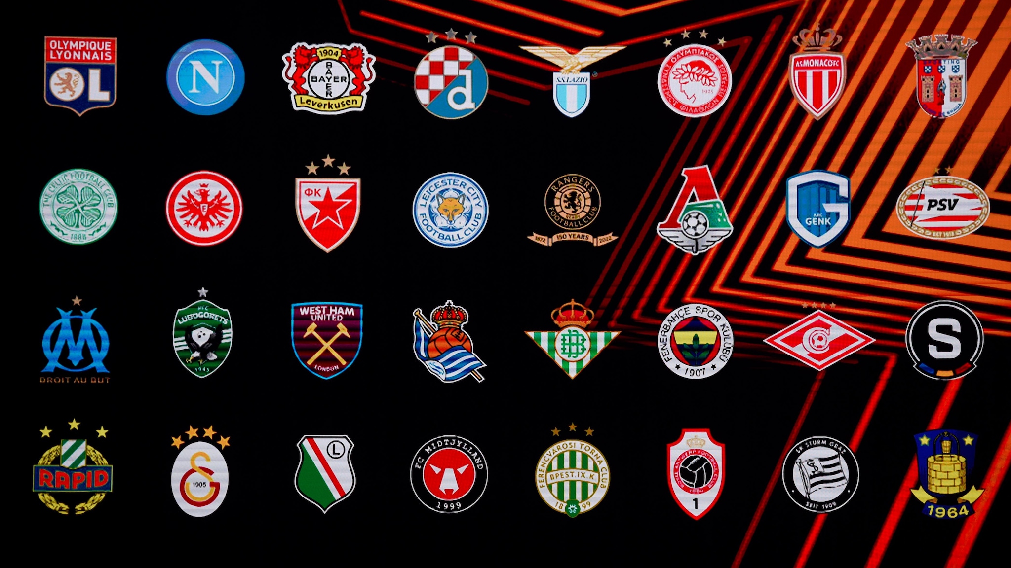 ¿Cuáles son los equipos de la UEFA Europa League