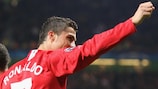Ronaldo : grands buts de Manchester United